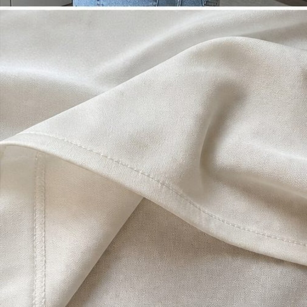 Ivory Button Blouse - Picture 6 of 6